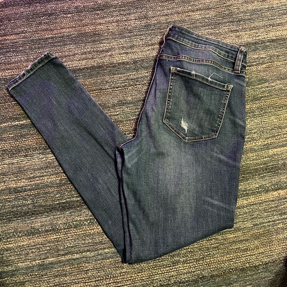 Peyton & Parker Distressed Skinny Jeans – Size 10